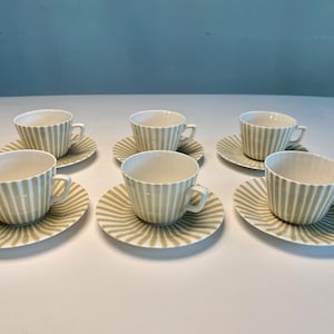Arabia RESEDA Kaffeetasse & Untertasse