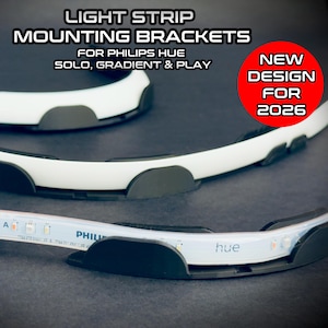 Soportes de montaje para Philips HUE Solo, Gradient y Play Lightship