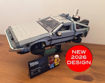 Stand DeLorean de Lego Regreso al Futuro - (10300).