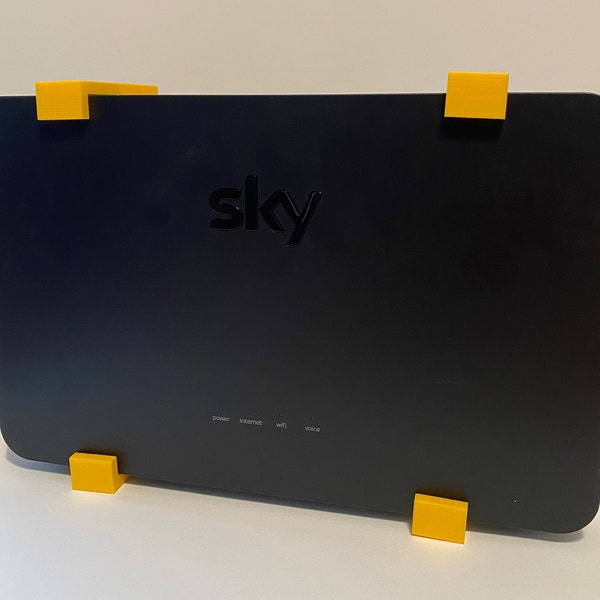 Wall Mounted Bracket for Sky Wi-Fi Router SR203 SR213 and SR204 - a variety of colours including black.