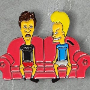 Beavis and Butthead Enamel Hat Anstecknadel