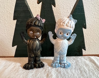 Sasquatch and Yeti Kewpie Dolls