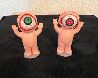 Giant Eyeball  Kewpie Doll