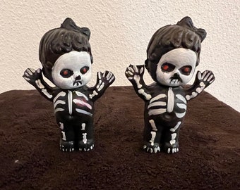 Skeleton Kewpie Doll