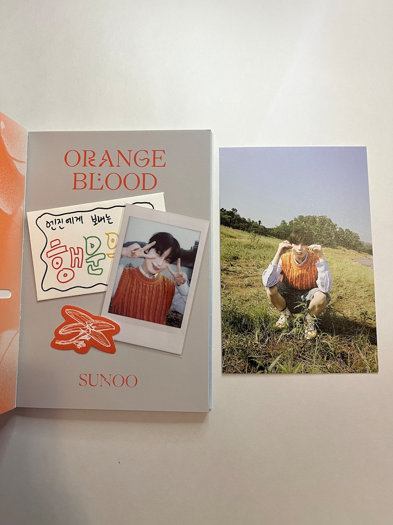 OFFICIAL Enhypen Orange Blood Albums - Etsy