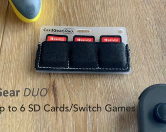 SD Card and Switch Game Organizer - CardGear Duo