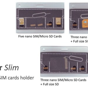 CardGear Slim The Thinnest Micro SD & SIM cards holder image 2