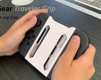 3D Printed Switch Joy-Con Grip with Game Storage