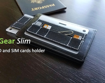 CardGear Slim -  The Thinnest Micro SD & SIM cards holder