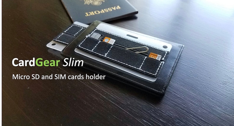 CardGear Slim The Thinnest Micro SD & SIM cards holder image 1