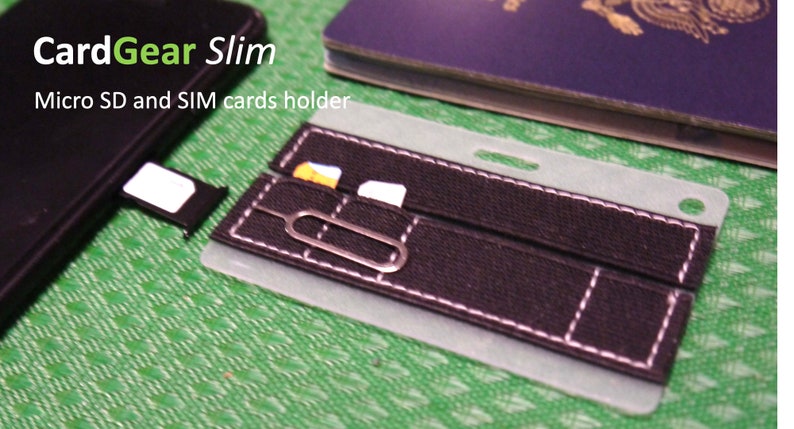 CardGear Slim The Thinnest Micro SD & SIM cards holder image 4