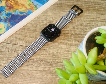 Slim & Wide Lightweight Apple Watch Canvas Straps 38mm/40mm/41mm, 42mm/44mm/45mm, Apple Watch band, Gift For Her, Gift For Him