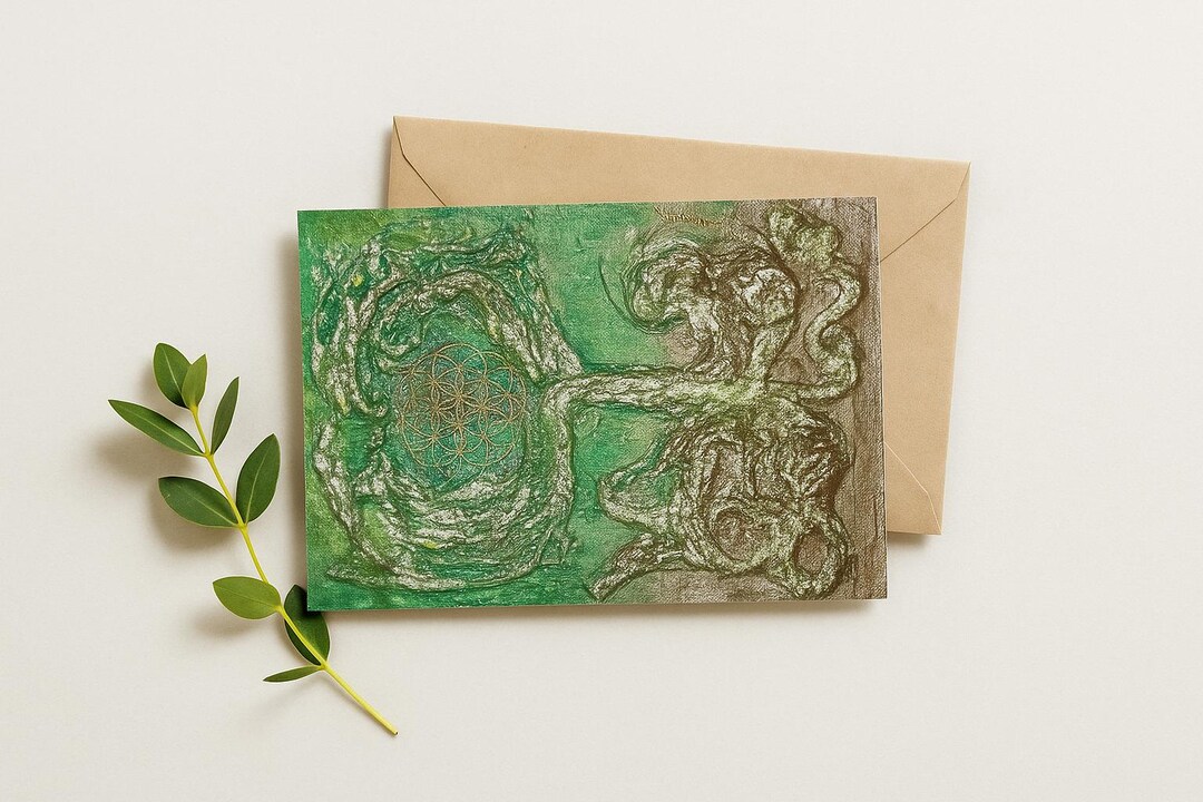 Spiritual Art A6 Poster | Sacred Geometry Cards | Digital Download ...