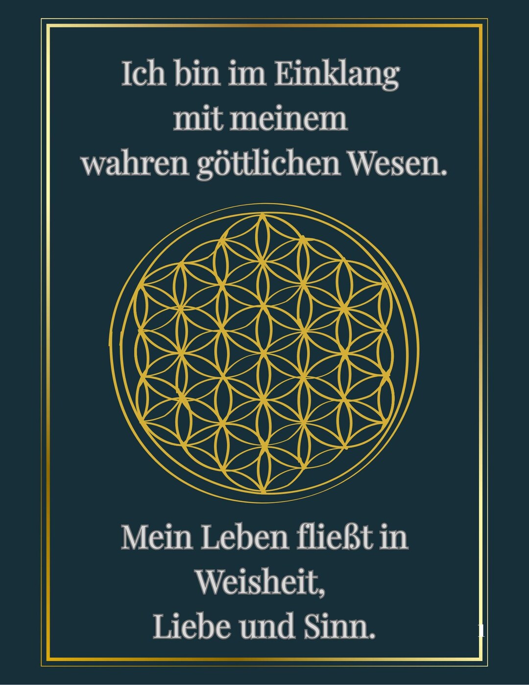 Spiritual Art A6 Poster | Sacred Geometry Cards | Digital Download ...