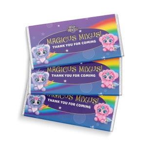 Magische Mixies | Aldi chocoladeverpakking | Jongens meisjes partij direct downloaden
