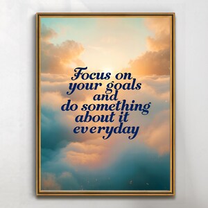 Mindset is Everything | Upgrade Your Mindset | Inspirational Growth | Motivational Art Poster | Mental Health & Wellness | DIY Crafts Gift