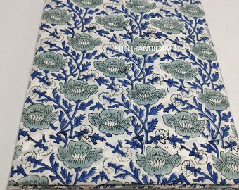 Indian Block Print, Indian cotton, Hand stamped printing, by the yard, Indian Fabric, Block Print Fabric, sewing and quilting cotton fabric