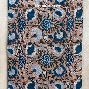 Vintage floral ceramic tile, blue and brown patterned backsplash, farmhouse kitchen decor, artisanal handmade tile,durable decorative accent