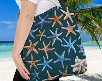 Starfish Tote Bag: Beach Vacation Cruise Tote