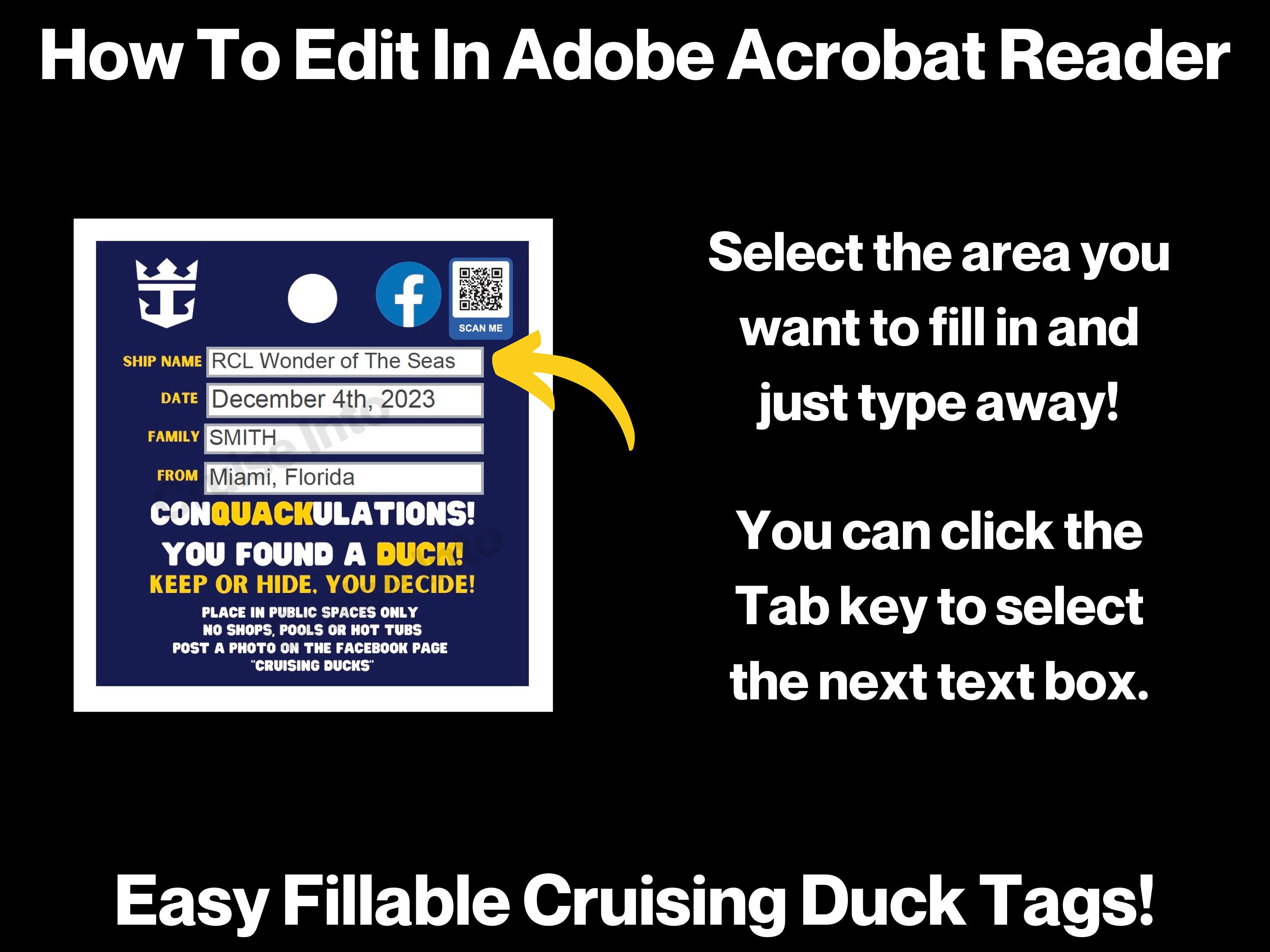 Royal Caribbean Cruising Ducks Template 61 - s4sqml0