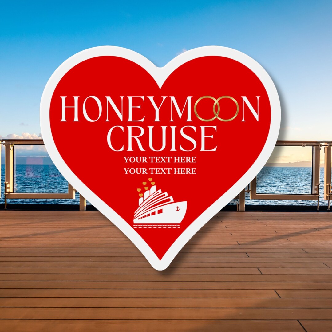 Personalized Honeymoon Cruise Door Honeymoon Etsy