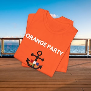 Orange Party Cruise T-Shirt
