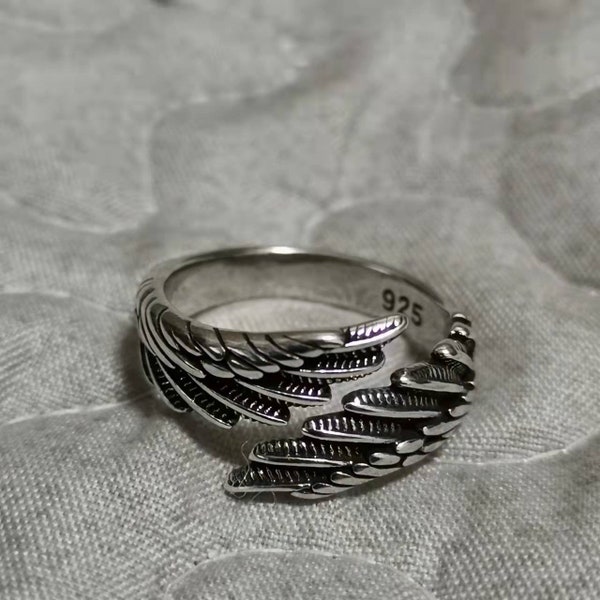 Angel Wings Ring Etsy