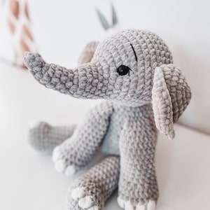 Crochet Instructions Elephant Emily Amigurumi Language: German. PDF© design by helibelle.design image 3