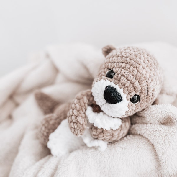 Crochet pattern Otter Bahri Amigurumi* Language: German *PDF*© design by @helibelle.design