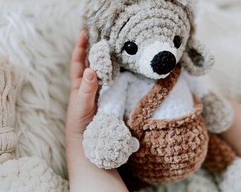 Crochet Pattern Hedgehog Finn *Amigurumi* Language: German *PDF*© design by @_helibelle