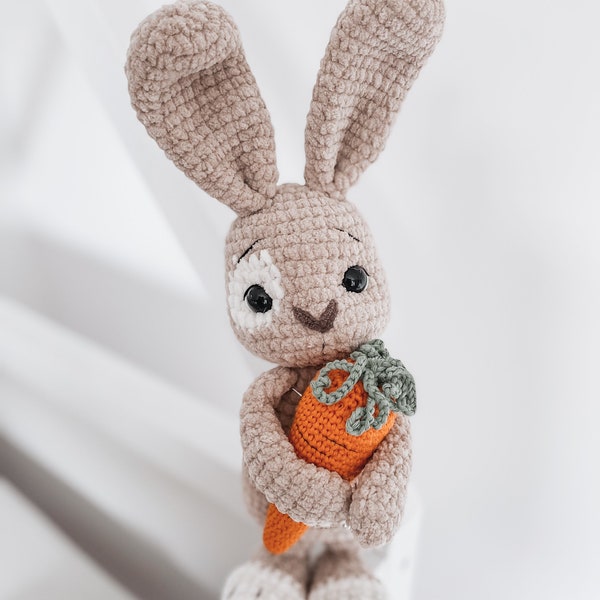 Häkelanleitung Hase Lotte Amigurumi* Sprache: Deutsch *PDF*© design by @helibelle.design