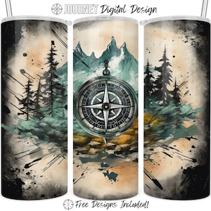 Outdoor tumbler design, adventure sublimation design, nature wrap, camping wrap, 20 oz sublimation tumbler wrap digital download outdoorsy