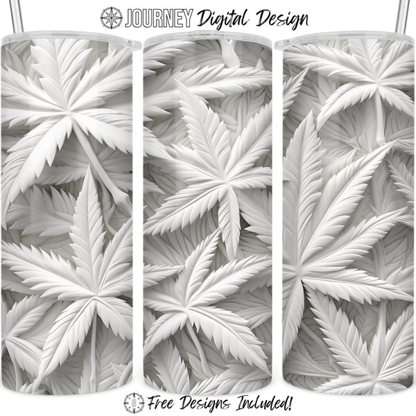 3D marihuana tuimelaar ontwerp, 3D sublimatie ontwerp, 3D wrap png, 3d marihuana tuimelaar wrap 20 oz sublimatie tuimelaar wrap digitale download