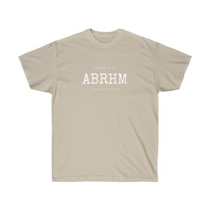 Faith Based ABRHM Unisex T-Shirt Hebrew Israelite T-Shirt Faith Based T-Shirt image 5