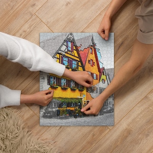 | cadeaux de puzzle colorés | de conception des contours de la carte de l’Allemagne | de dons de retraite | d’art Shapefill Cadeaux uniques pour les adolescents