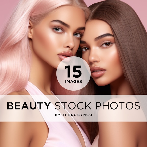 15 Stock Images - African American Model, Hair Wig Beauty Photos, Hair Extension Stock Photos, Makeup Fashion Model Ai Stock Photo, Beauty