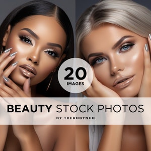 20 Stock Images - Nail Model Stock Photos, Manucure Press On Nails Stock Photos, Nail Salon Beauté Maquillage, Nail Tech Ai Stock Photo, Beauté