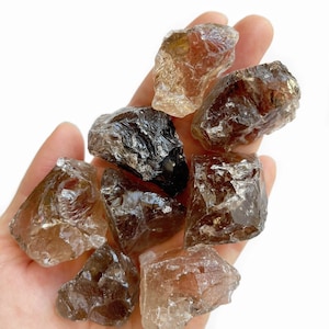Smoky Quartz - GROUNDED - Raw Smoky Quartz - Rough Smoky Quartz - Healing Crystal - Root Chakra - Chakra Crystals - Grounding Stones