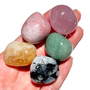 Self Love Crystal Kit - Self Love Crystal Set - Crystals - Crystal Healing - Self Care - Gifts - Self Care Kit - Worthy - Gifts For Her