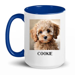 Cavapoo, Kubek Cavapoo, Zabawny prezent Cavapoo, Prezent Cavapoo, Prezenty dla mamy Cavapoo, Prezent dla mamy Cavapoo, Prezent dla taty Cavapoo, Kubek do kawy, Prezent dla właściciela Cavapoo zdjęcie 4