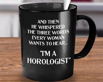 Cadeau horlogemaker, horlogemaker, cadeau horlogemaker, cadeau uurwerken, cadeau uurwerken, mok uurwerken, mok uurwerken, cadeau minnaar horloge, grappig cadeau uurwerken