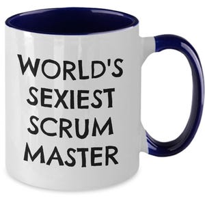 Lustige Scrum Master Tasse, Geschenk für Scrum Master, lustiges Geschenk für Scrum Master, Vatertagsgeschenk, lustiges Geschenk für Scrum Master, Teetasse
