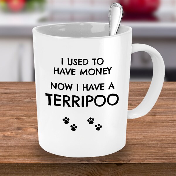 Terripoo, Terripoo Mom Gift, Terripoo Dad Gift, Gift for Terripoo Mom, Gift for Terripoo Dad, Terripoo Owner, Terripoo Coffee Mug Cup Gift