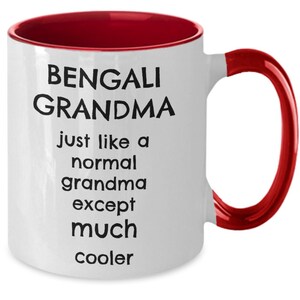 Bengali Gift, Bengali Grandma Grandmother Mom Mother Wife Gift, Funny Bengali Gift, Bengali Mug, Thakuma Gifts, Bānlā, Coffee Mug, Tea Cup