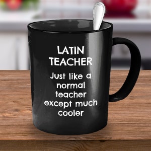 Latin Language, Latin Teacher or Student Gift, Latin Language Present, Latin Mug, Latin Gifts, Semper Ubi Sub Ubi, Latin Language Mug