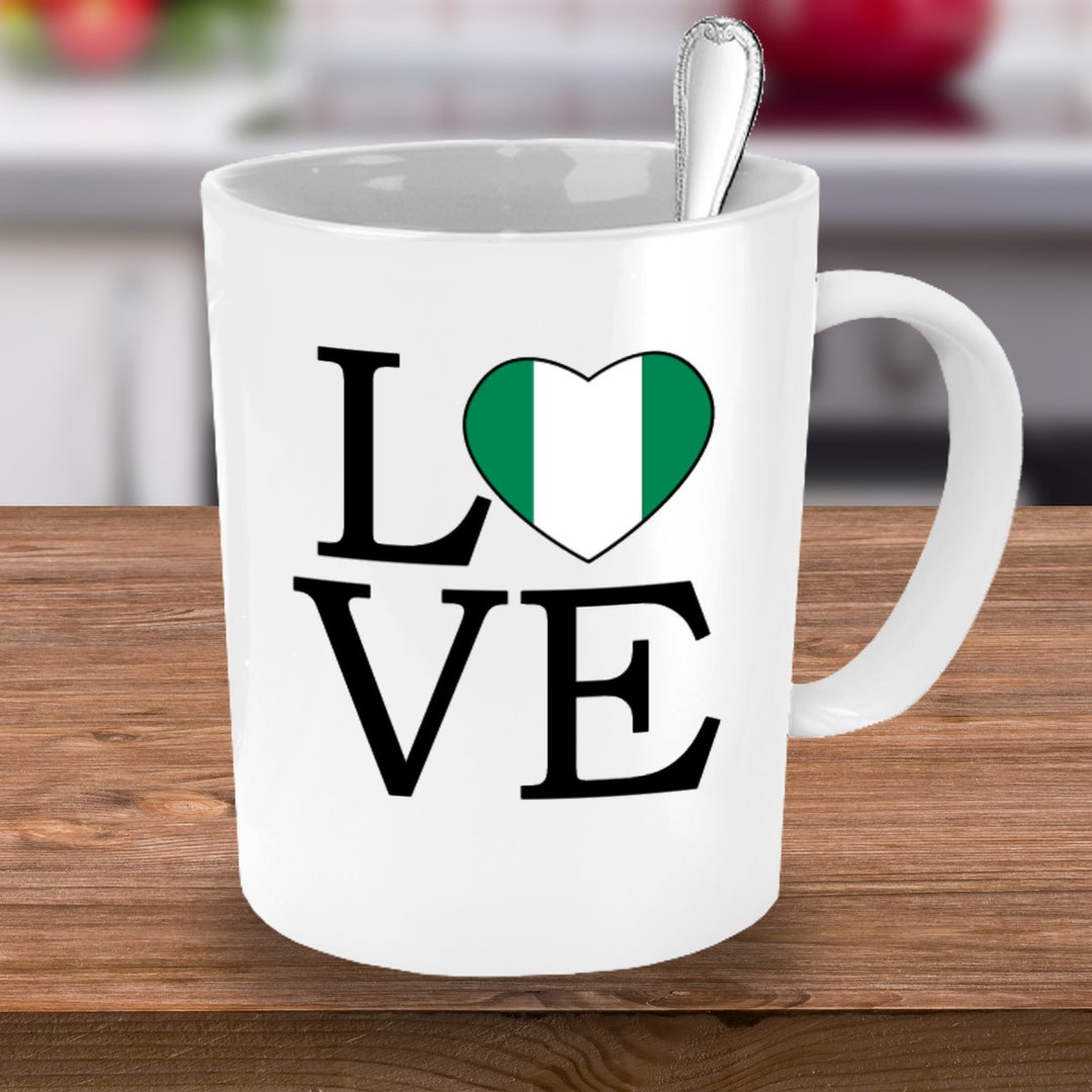 Nigerian Nigerian Gift Nigeria Mugs Nigerian Wife Gift Etsy