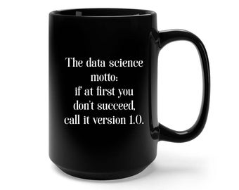 Cadeau data-analist, mok data-analist, data-analist, cadeau datawetenschapper, mok datawetenschapper, cadeau datawetenschapper, binaire grap, koffiemok beker