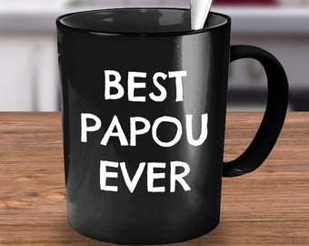 Papou, Regalo Papou, Regalos Papou, Regalos para Papou, Taza Papou, Copa Papou, Regalo divertido del abuelo, Regalo lindo del abuelo, Regalo del abuelo, Abuelo griego