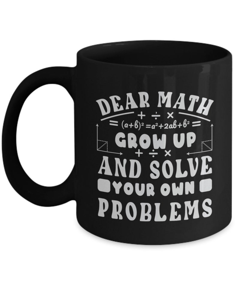 Math Teacher Gift, Funny Math Gift, Math Student Gift, Gift Idea for ...