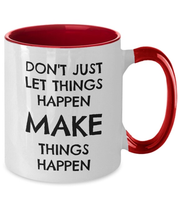 Mug Personnalisé Motivation - Cadeau Positif Gentillesse - Idée Noël Ou Anniversaire